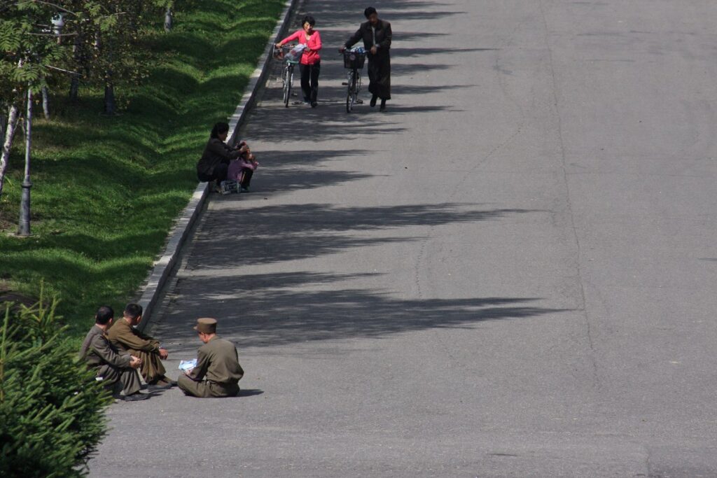 North Korea. Every day life struggle. 